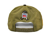 Kšiltovka New Era - NFL25 "Salute to Service" - 9SEVENTY Stretch-Snap - New England Patriots