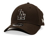 Kšiltovka New Era - MLB Team Outline 9FORTY - LA Dodgers - Brown / Stone