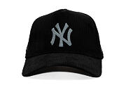 Kšiltovka New Era - MLB Cord 9FORTY A-Frame - NY Yankees - Black