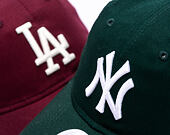 Dámská Kšiltovka New Era - MLB Essential 9TWENTY - NY Yankees - Dark Green / White