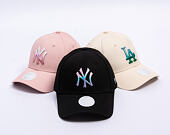 Dámská Kšiltovka New Era - MLB Womens Metallic Logo 9FORTY - NY Yankees - Black / Ink Purple
