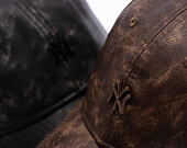Dámská Kšiltovka New Era - MLB Worn PU 9TWENTY - NY Yankees - Brown