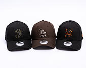 Kšiltovka New Era - MLB Team Outline 9FORTY - LA Dodgers - Brown / Stone