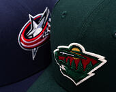 Kšiltovka New Era - NHL 9SEVENTY Stretch-Snap - Minnesota Wild - Team Color