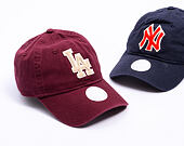 Dámská Kšiltovka New Era - MLB Boucle 9TWENTY - LA Dodgers - Burgundy / Cream