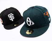 Kšiltovka New Era - MLB "Image Drop" ALL OVER 59FIFTY - Baltimore Orioles - Dark Green