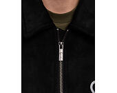 Bunda Karl Kani - Legacy Faux Suede Bowling Jacket - Black
