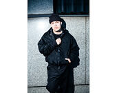 Bunda New Era - NBA Suede Hooded Jacket - LA LAkers - Black