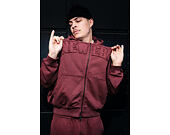 Mikina New Era - Branded Washed Full-Zip Hoody - Burgundy