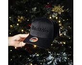 Kšiltovka Mitchell & Ness - Branded Pinscript Classic Red - Black / Black