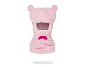 Kukla Sprayground Pink Fleece Bear Ears Ski Mask