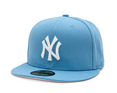 Kšiltovka New Era - MLB 1999 WS 59FIFTY - NY Yankees - Sky Blue / Pink UV