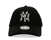 Dámská Kšiltovka New Era - MLB Animal Infill 9FORTY - NY Yankees - Black