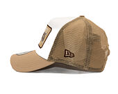 Kšiltovka New Era - Branded Location Patch 9FORTY Trucker - Camel