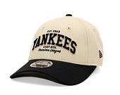 Dětská Kšiltovka New Era - MLB Wordmark 9FORTY M-CROWN - NY Yankees - Cream