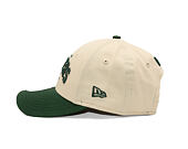 Dětská Kšiltovka New Era - MLB Wordmark 9FORTY M-CROWN - LA Dodgers - Cream