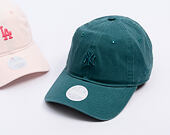 Dámská Kšiltovka New Era - MLB Washed Mini Logo 9TWENTY - NY Yankees - Pine Green