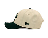 Kšiltovka New Era - MLB Colorblock 9FORTY M-CROWN - Oakland Athletics - Cream