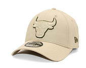 Kšiltovka New Era - NBA Team Outline 9FORTY - Chicago Bulls - Cream