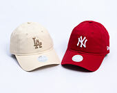 Dámská Kšiltovka New Era - MLB Essential Midi Logo 9TWENTY - LA Dodgers - Cream