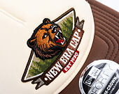 Kšiltovka New Era - Branded Graphic 9FORTY M-CROWN Trucker - Cream