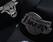 Kšiltovka New Era - NBA Metallic 9FORTY A-Frame - LA Lakers - Black
