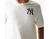 Triko New Era - MLB Food Graphic Tee - NY Yankees - Off White