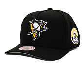 Kšiltovka Mitchell & Ness - Pittsburgh Penguins - Double Clutch Pro Snapback - Black