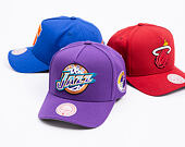 Kšiltovka Mitchell & Ness - Utah Jazz - Double Clutch Pro Snapback Hwc - Purple