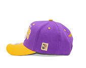 Kšiltovka Mitchell & Ness - NBA Team Arch Snapback - Los Angeles Lakers - Purple / Yellow