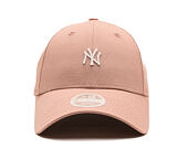 Dámská Kšiltovka New Era - MLB Mini Logo 9FORTY - NY Yankees - Desert Pink