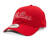 Kšiltovka New Era - MLB Casual Classic Rhinestone 9TWENTY - Philadelphia Phillies - Team Color