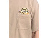 Triko Rip N Dip - Nermal S Thompson Pocket Tee (Tan)