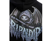 Mikina Rip N Dip - Out Of Time Hoodie (Black Wash)