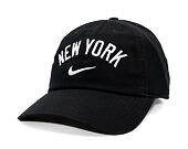 Kšiltovka Nike - Primetime Club Unstructured - New York Yankees - Black 00A