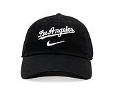 Kšiltovka Nike - Primetime Club Unstructured - Los Angeles Dodgers - Black 00A
