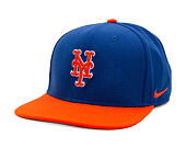 Kšiltovka Nike - Dri-Fit Pro - New York Mets - Rush Blue 4EW/Team Orange 89L