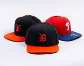 Kšiltovka Nike - Dri-Fit Pro - Detroit Tigers - Pitch Blue 4FA/Team Orange 89L