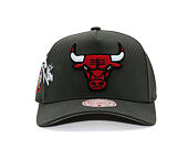 Kšiltovka Mitchell & Ness  - NBA Born To Win - Pro Pinch Snapback - Chicago Bulls - Grey