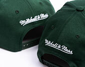 Kšiltovka Mitchell & Ness  - NBA First Letter Classic Red - Chicago Bulls - Dark Green