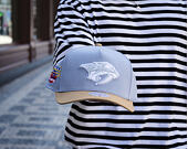 Kšiltovka Mitchell & Ness  - NHL Frosted Peak - Pro Pinch - Nashville Predators - Blue/Brown