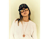 Kšiltovka Kangol - Tropic Cherry Spacecap - Navy