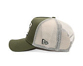 Kšiltovka New Era - Branded Summer Patch 9FORTY A-Frame Trucker - New Olive