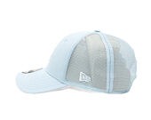 Kšiltovka New Era - MLB Midi Homefield 9FORTY Trucker - LA Dodgers - Sky Blue / White