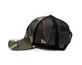 Kšiltovka New Era - MLB Wordmark Camo 9FORTY M-CROWN - NY Yankees - Woodland Camo