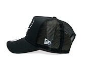 Kšiltovka New Era - NBA Outline 9FORTY A-Frame Trucker - Chicago Bulls - Steel / White