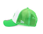 Kšiltovka New Era - MLB Essential 9FORTY A-Frame Trucker - Oakland Athletics - Green / White