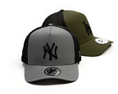 Kšiltovka New Era - MLB Tech Pack 9FORTY A-Frame Trucker - NY Yankees - Steel