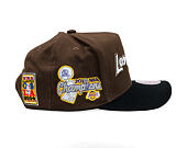 Kšiltovka Mitchell & Ness - NBA - La Script 2.0 - Los Angeles Lakers - Brown/Black