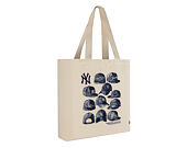 Taška New Era - MLB Graphic Heavy Tote Bag - NY Yankees - Ivory